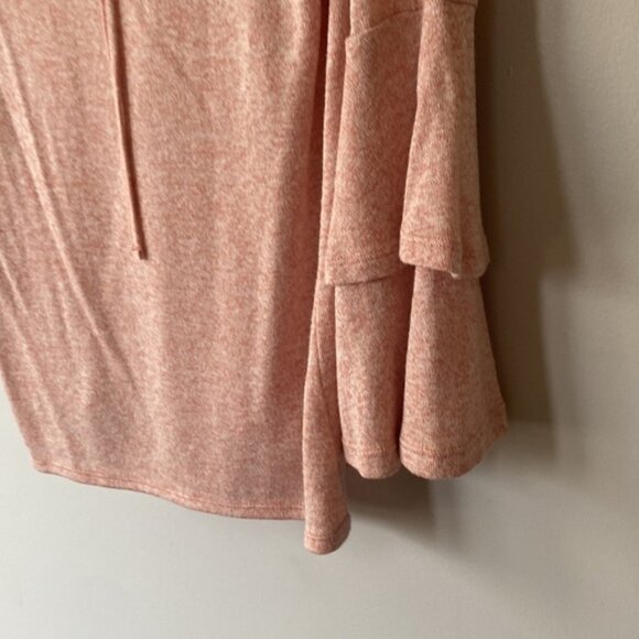 George pink bell sleeve long sleeve coastal cowgirl shirt - Picture 7 of 7